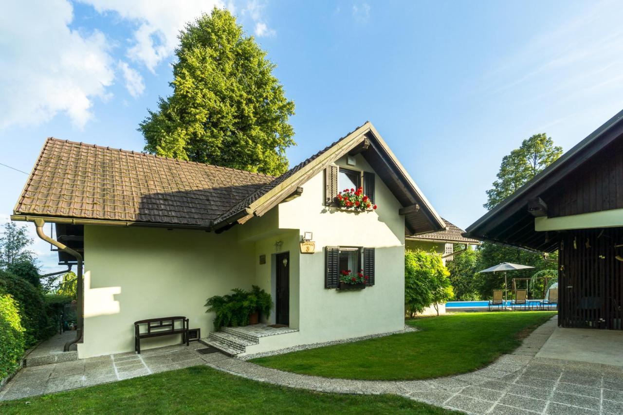 Holiday House In Nature With Pool, Pr Matazic Kamnik Buitenkant foto