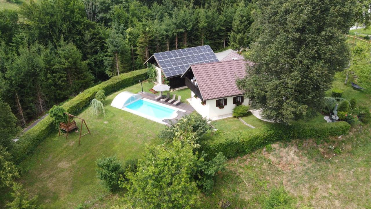 Holiday House In Nature With Pool, Pr Matazic Kamnik Buitenkant foto