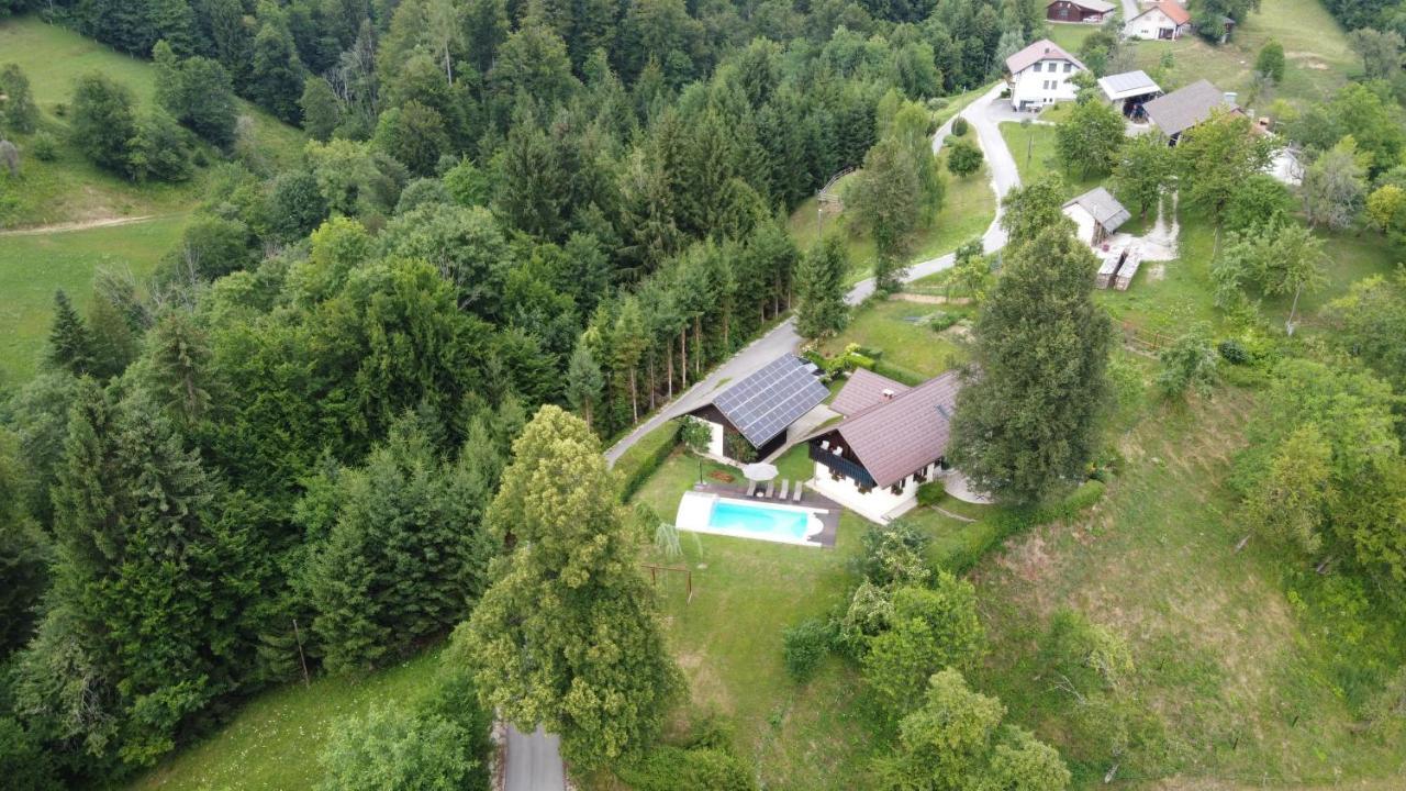 Holiday House In Nature With Pool, Pr Matazic Kamnik Buitenkant foto